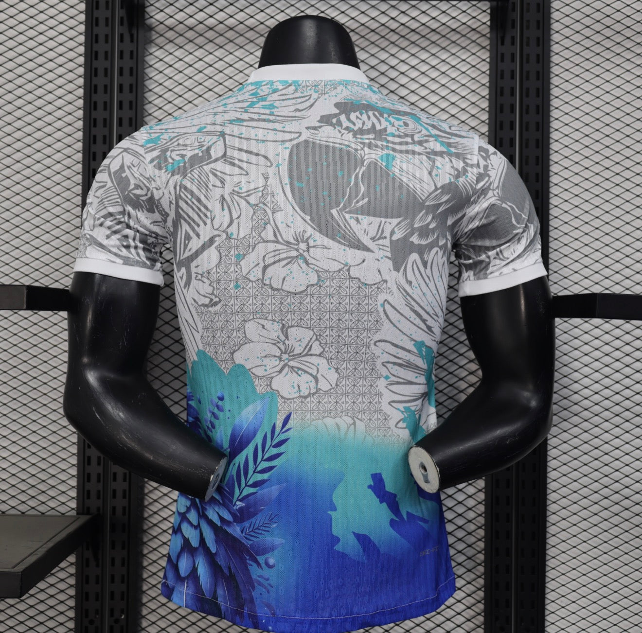 2025-26 Brazil Special Edition White & Blue Parrot