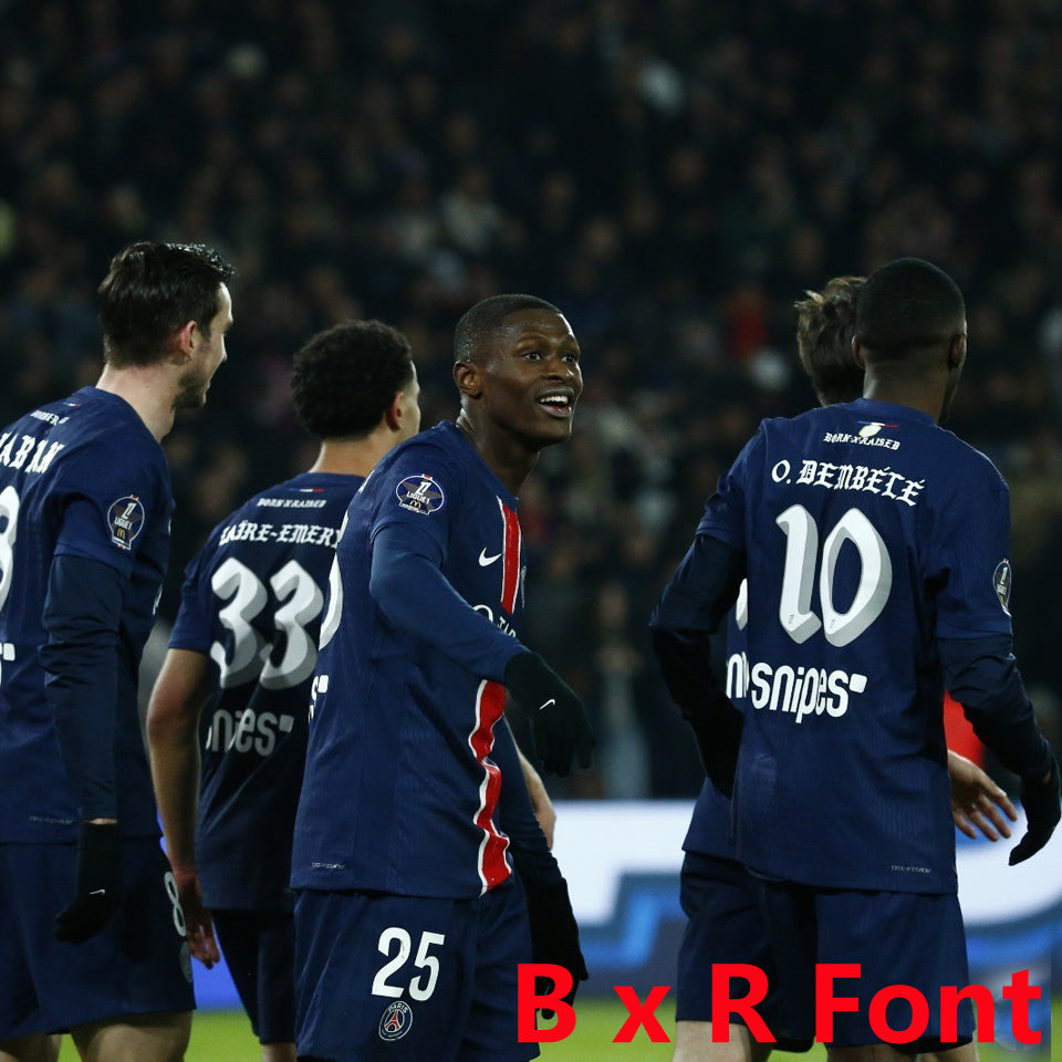 2024/25 PSG Home Short Sleeve Jersey for Kids