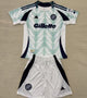 2025/26 England Away Short Sleeve Kids' Jersey