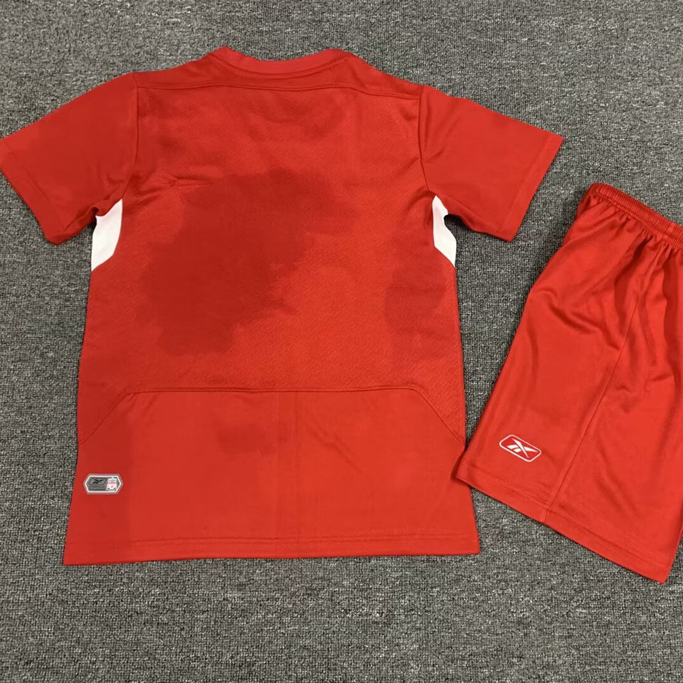 2004/05 Liverpool Home Short Sleeve Retro Kids Jersey