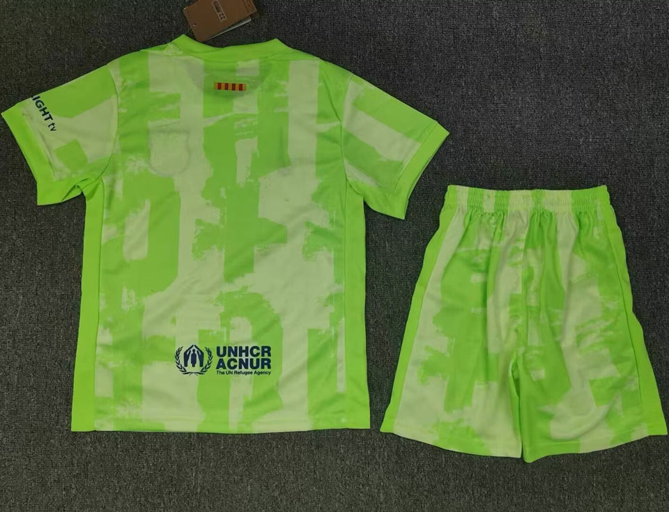 2024/25 Barcelona Third Short Sleeve Kids Jersey