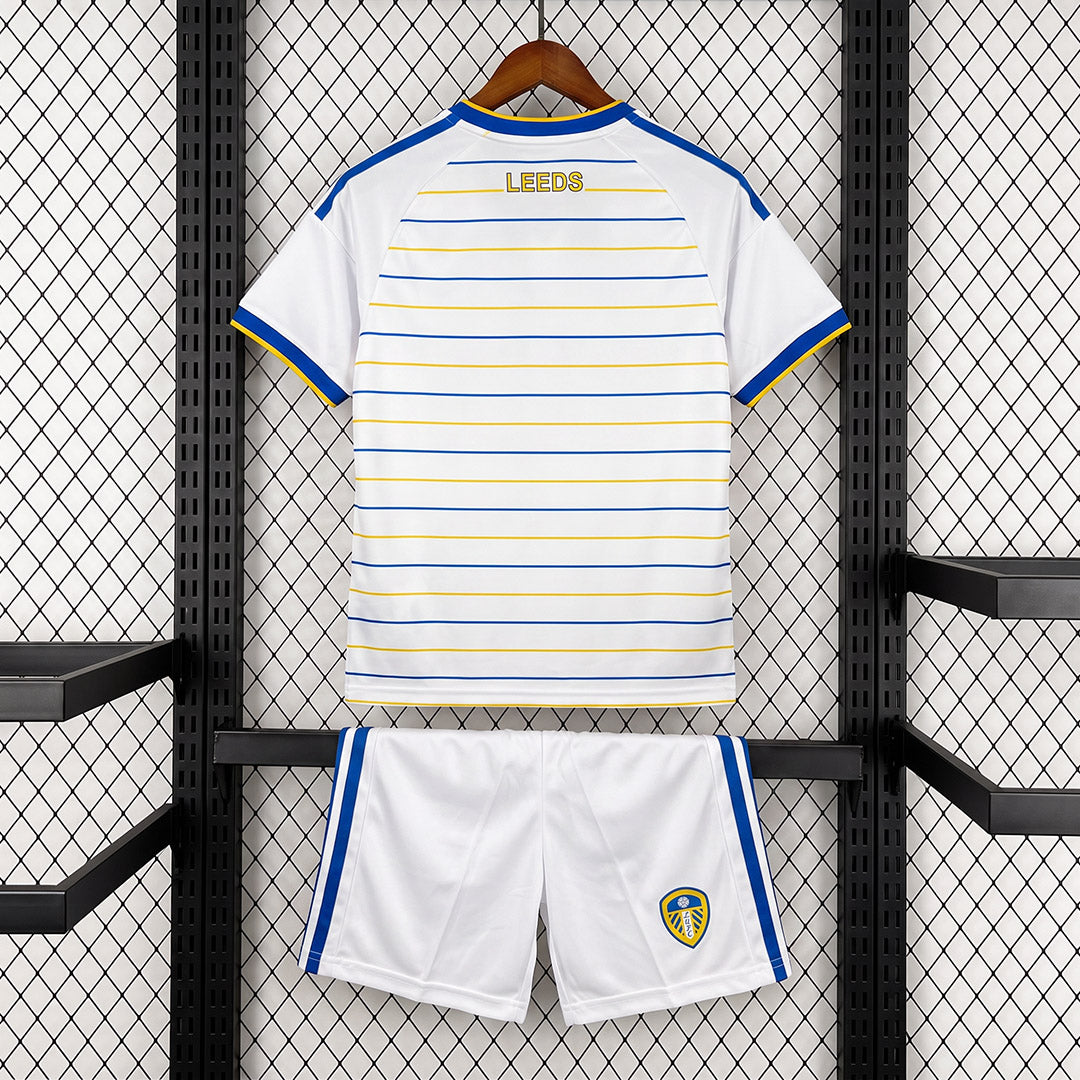 26/27 Leeds United Home Kit Kids