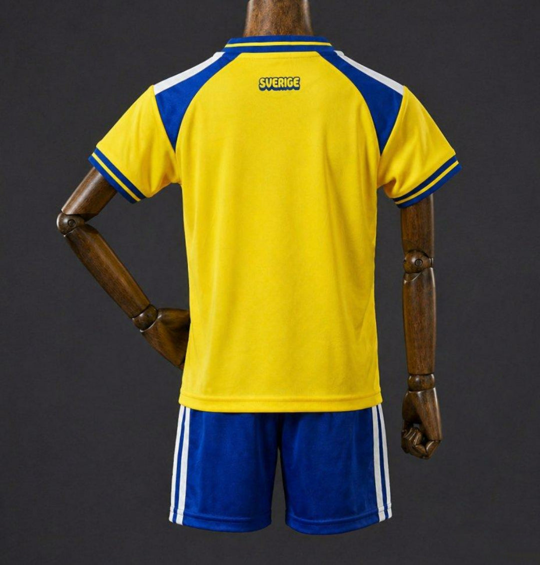 2026 Sweden Home World Cup Kit Kids Size