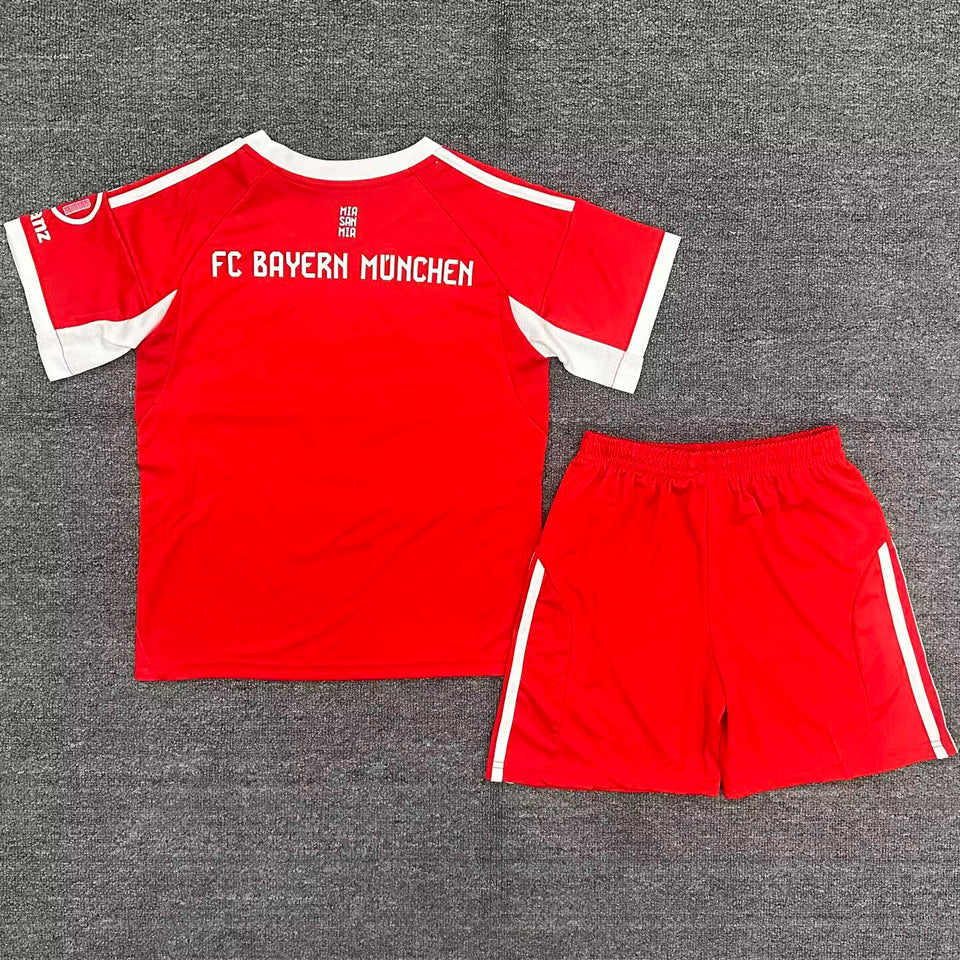 2025-26 Bayern Munich Home Kit Kids