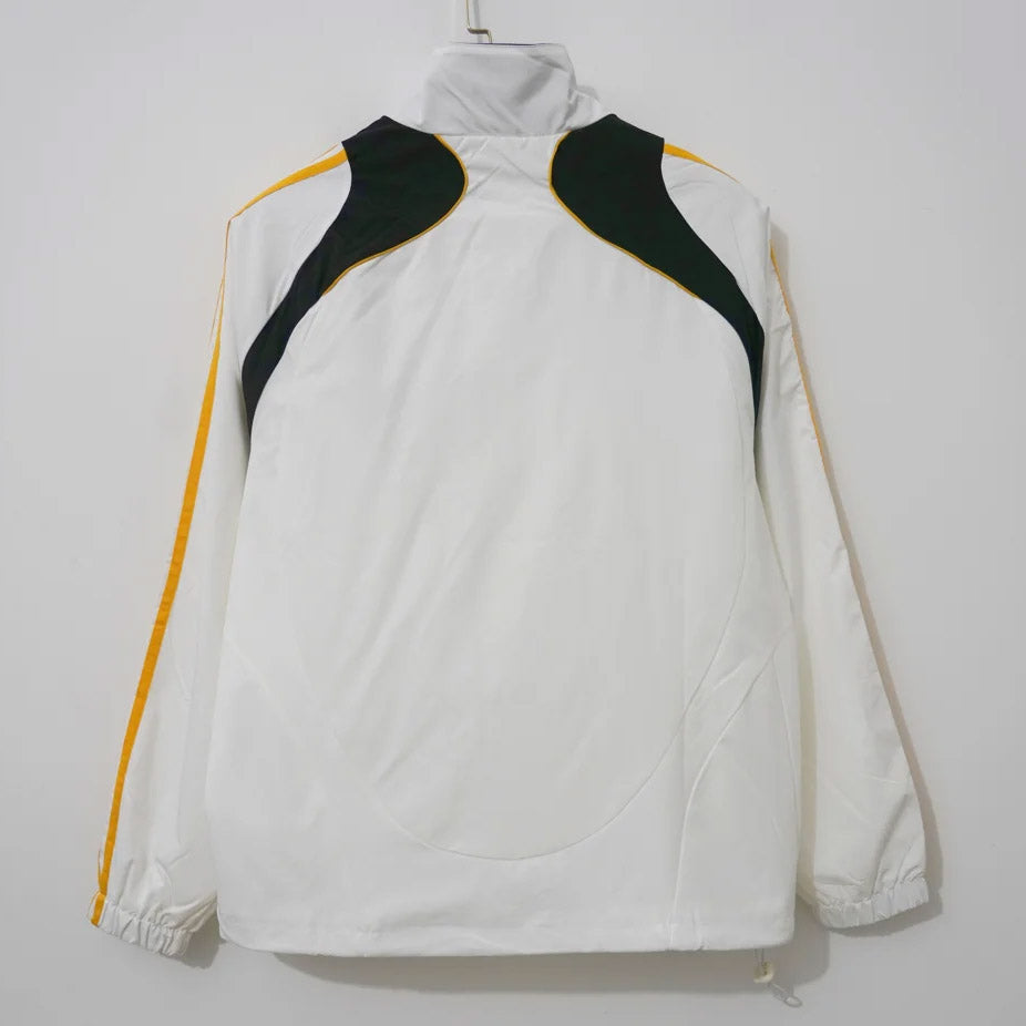 2007 Germany White Yellow Windbreaker