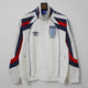 1998 England White Retro Windbreaker