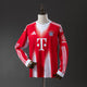 2025-26 FC Bayern Munich Home Kit Long Sleeve