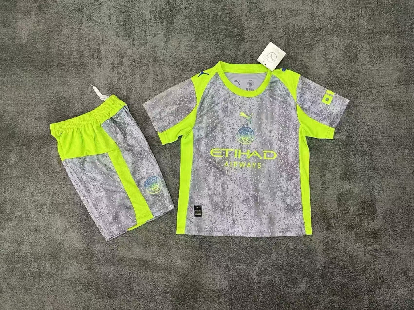 2025-26 Manchester City FC Third Kit Kids