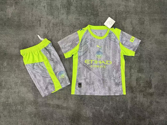 2025-26 Manchester City FC Third Kit Kids