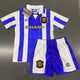 1995/96 Manchester United Third Short Sleeve Retro Kids Jersey