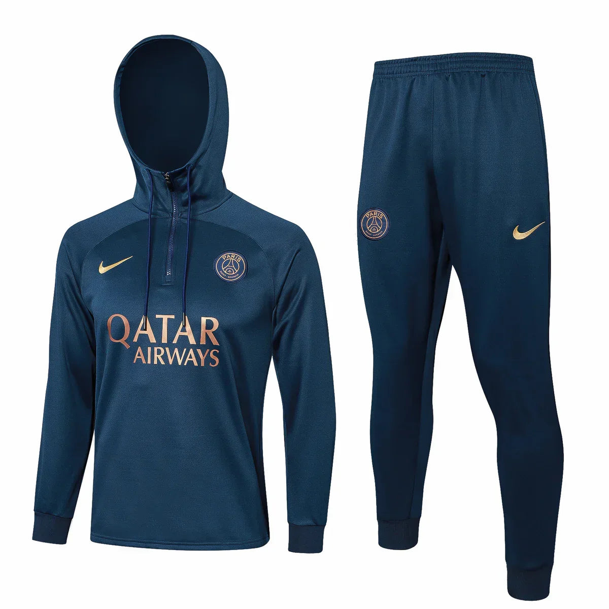 PSG Dark Blue and Gold Tracksuit