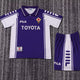 1999/2000 ACF FC Home Short Sleeve Retro Kids Jersey