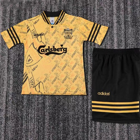 1994/96 Liverpool Third Short Sleeve Retro Kids Jersey