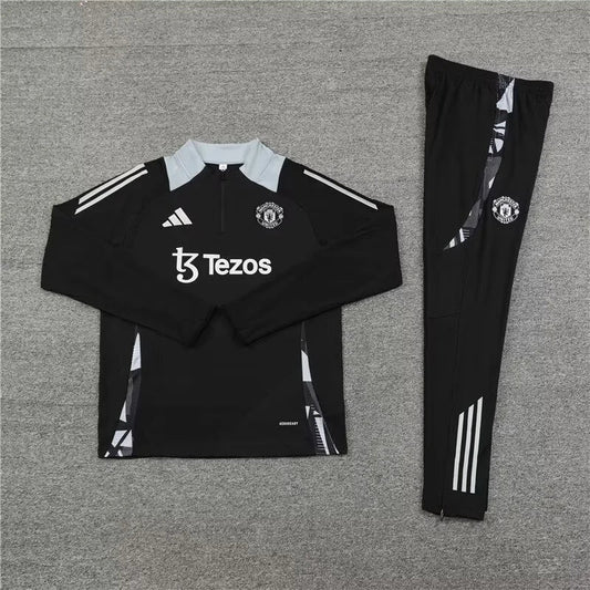 Manchester United Black Tracksuit