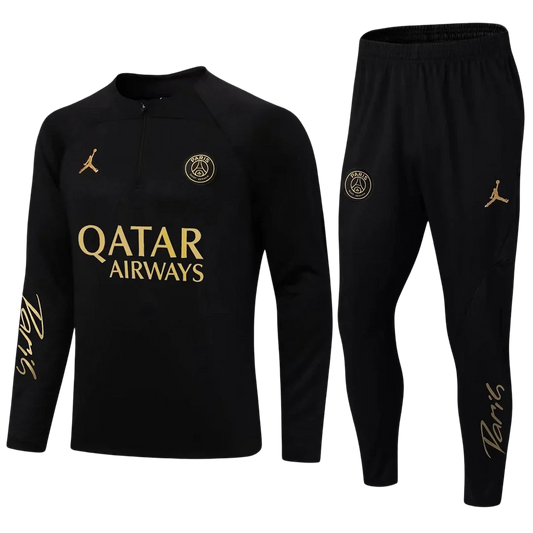 PSG Black and Gold Tracksuit
