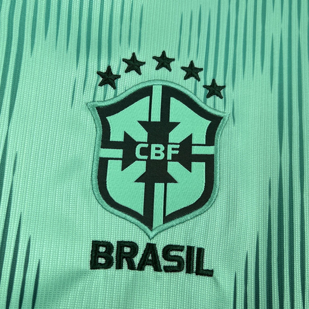 2026 Brazil Goalkeeper Kit (Brazil Mintwave)