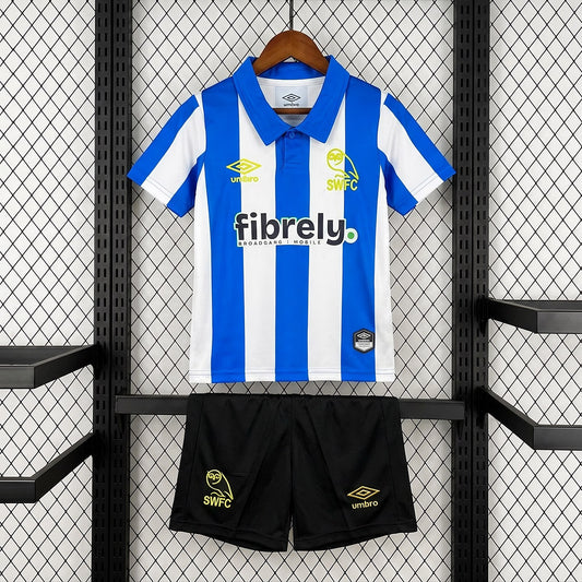 26/27 Sheffield Wednesday Home Kids Kit