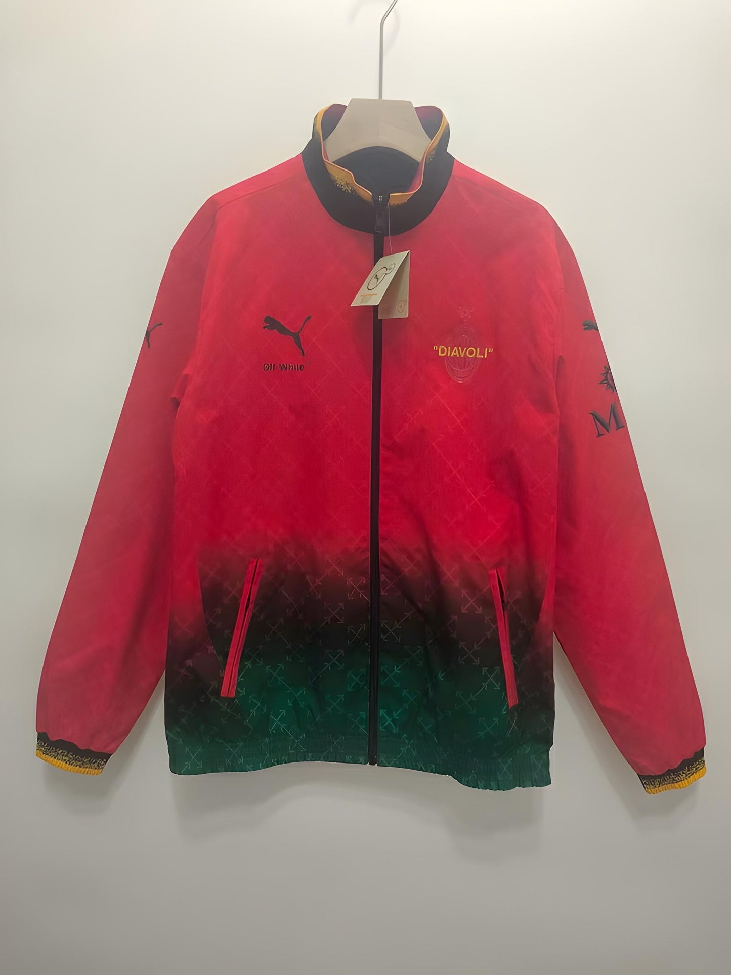 AC Milan x Off White Reversible Jacket