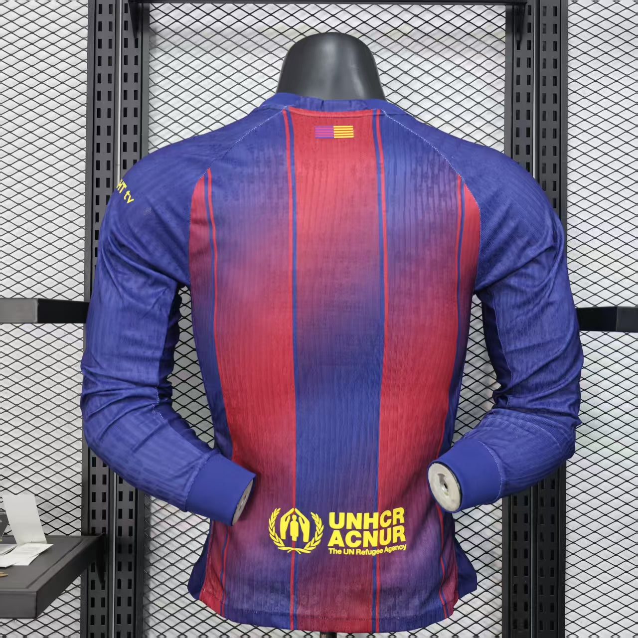 2025-26 FC Barcelona Home Kit Long Sleeve