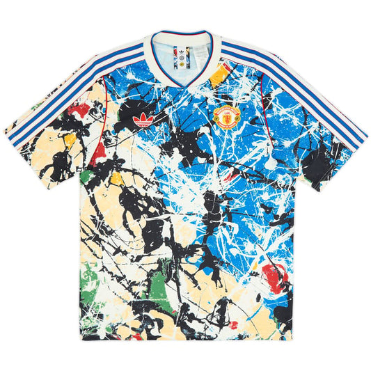 2025-26 Manchester United x adidas Stone Roses Kit Blue