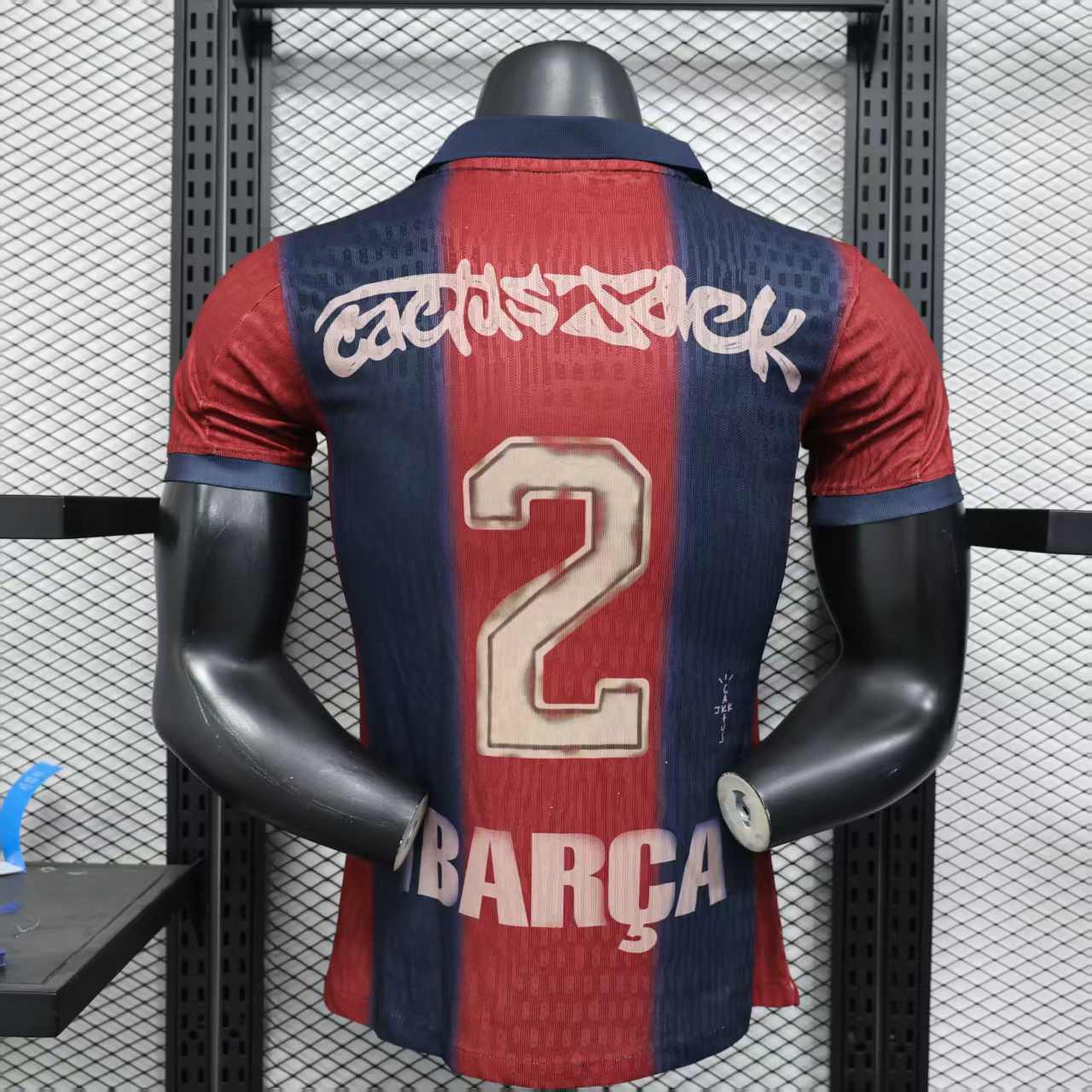 Barcelona x Travis Scott 'Skeleton' Retro Kit