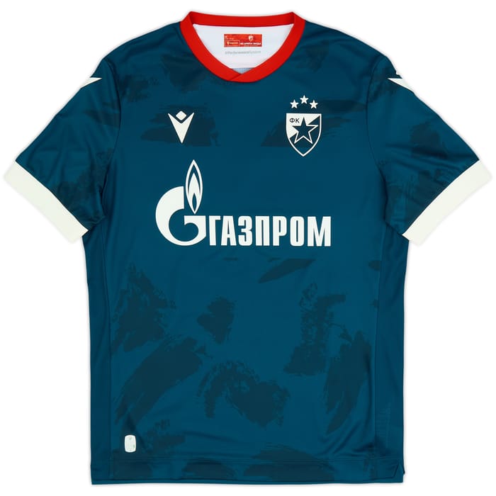 2025-26 Macron Red Star Belgrade Away Kit