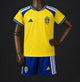 2026 Sweden Home World Cup Kit Kids Size