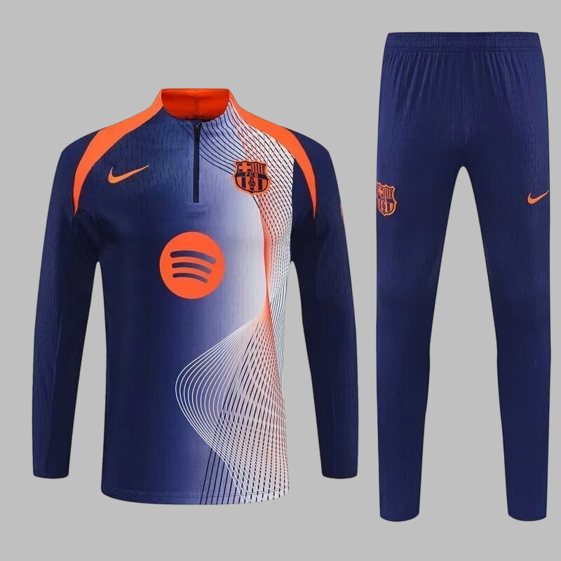 2025-26 Barcelona Quarter Zip Training suit/tracksuit 6