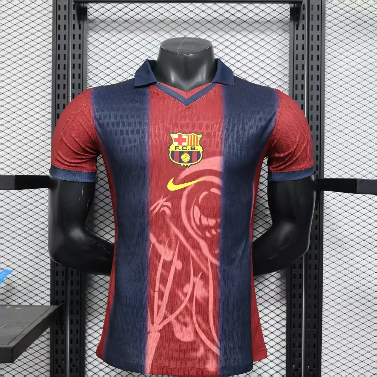 Barcelona x Travis Scott 'Skeleton' Retro Kit