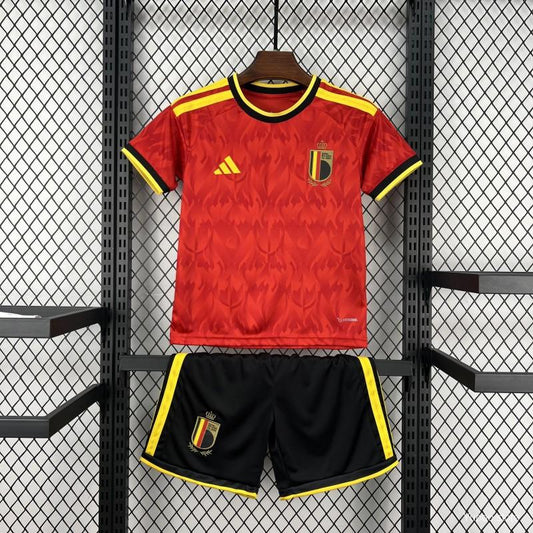 2026 Belgium Home World Cup Kit Kids Size