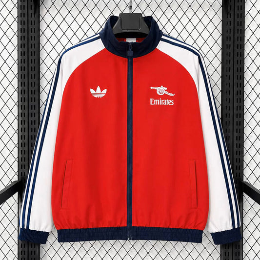 25/26 Arsenal Originals Iconic Red Windbreaker