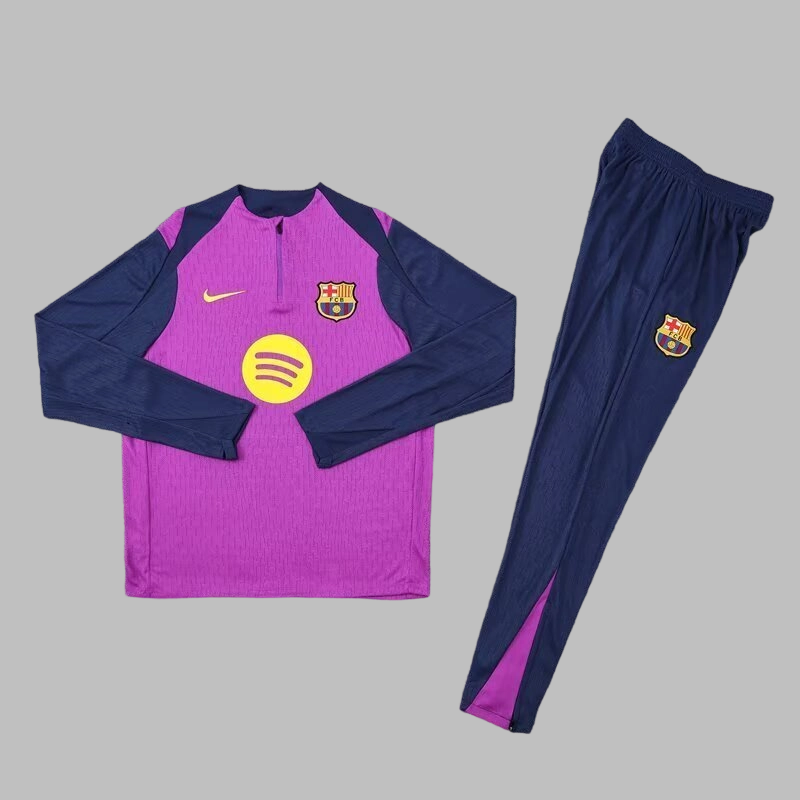 2025-26 Barcelona Quarter Zip Training suit/tracksuit 5
