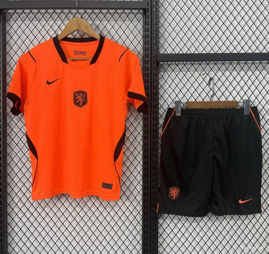 2026 Netherlands Home World Cup Kit Kids Size