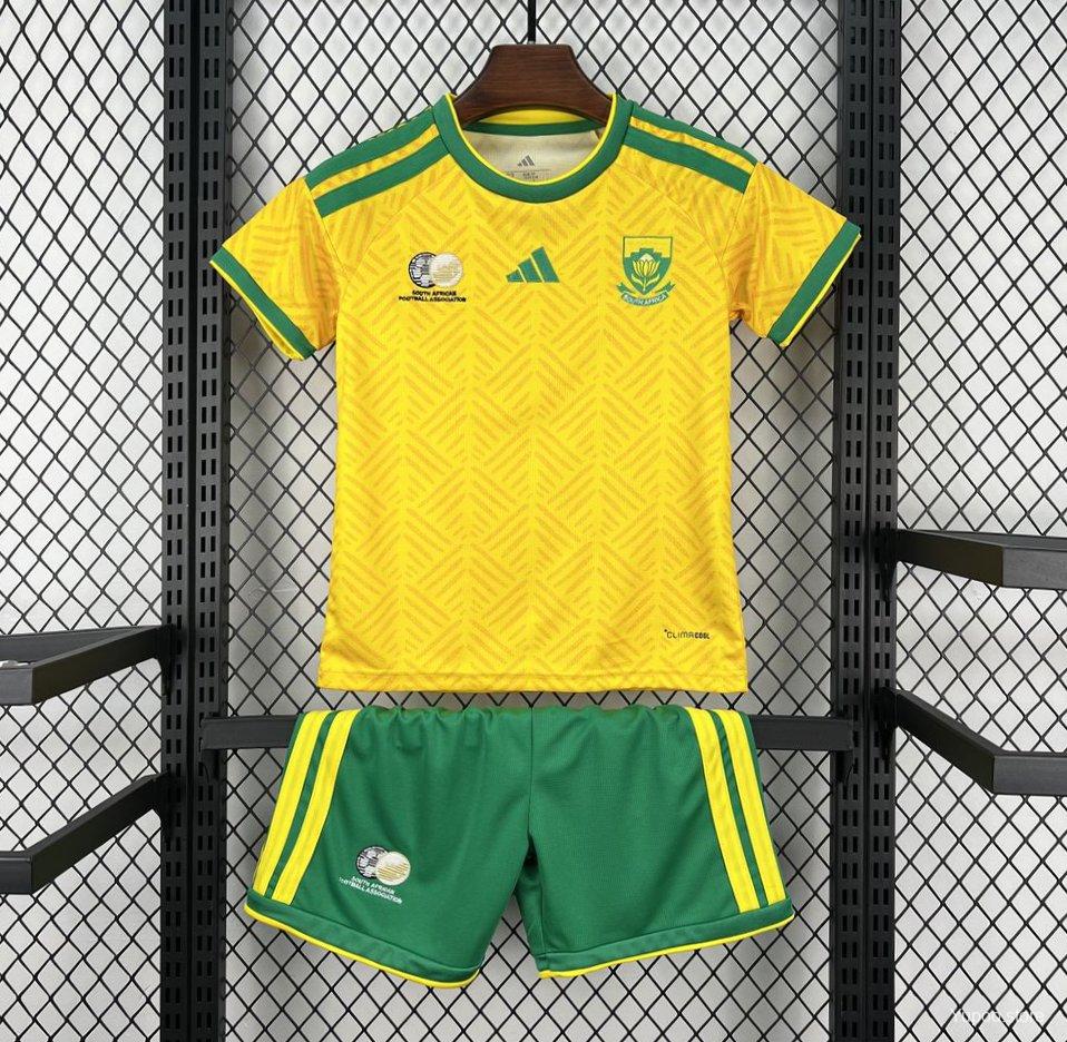 2026 South Africa Home World Cup Kit Kids Size