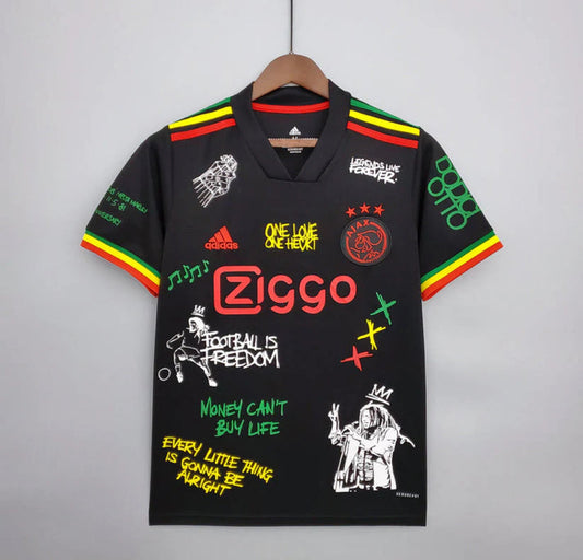 2023-24 AFC Ajax x Bob Marley Special Edition Kit