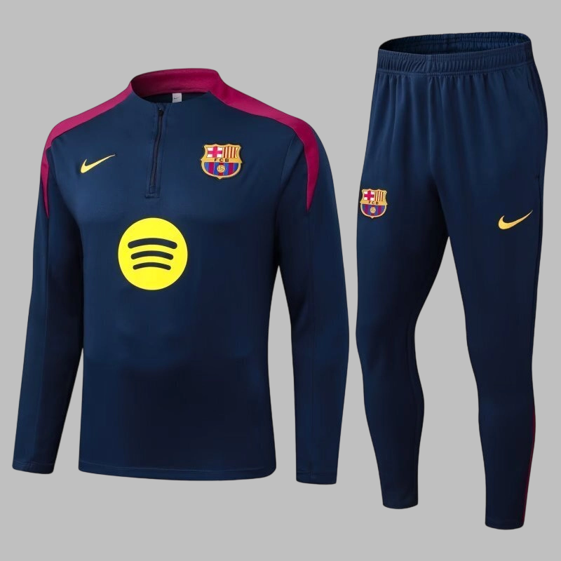 2025-26 Barcelona Quarter Zip Training suit/tracksuit 2