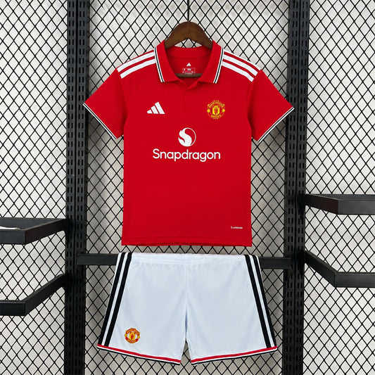 26/27 Manchester United Home Kit Kids
