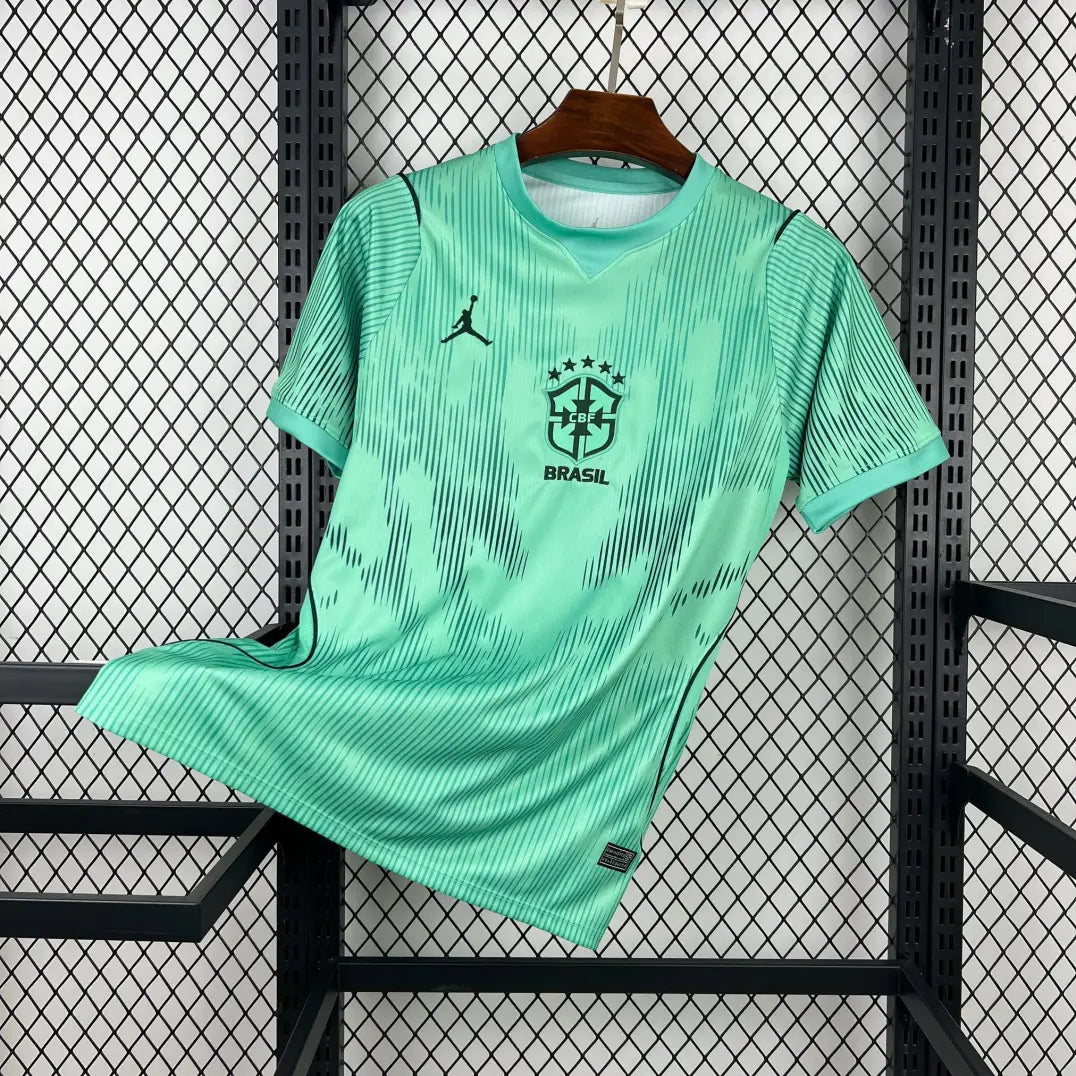 2026 Brazil Goalkeeper Kit (Brazil Mintwave)