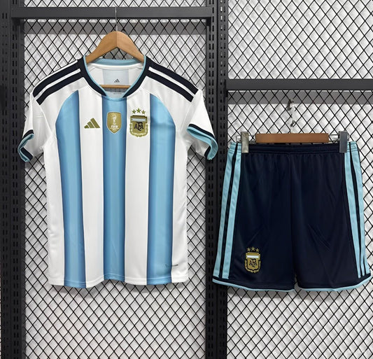2026 Argentina Home World Cup Kit Kids Size