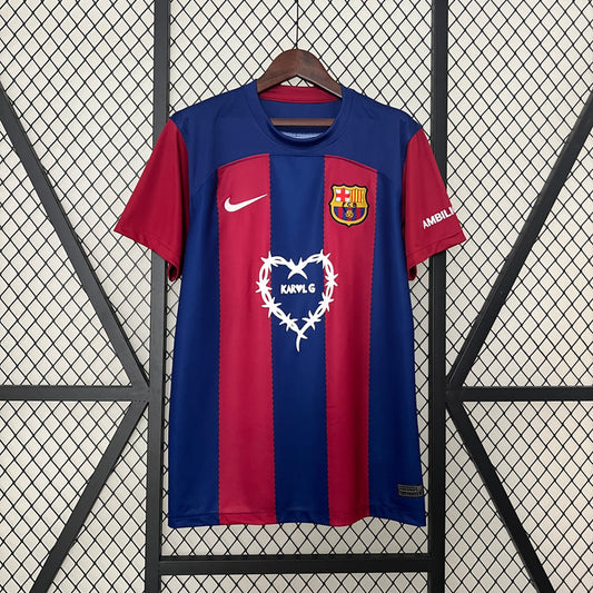 2023-24 Barcelona FC El Clasico Karol G Kit