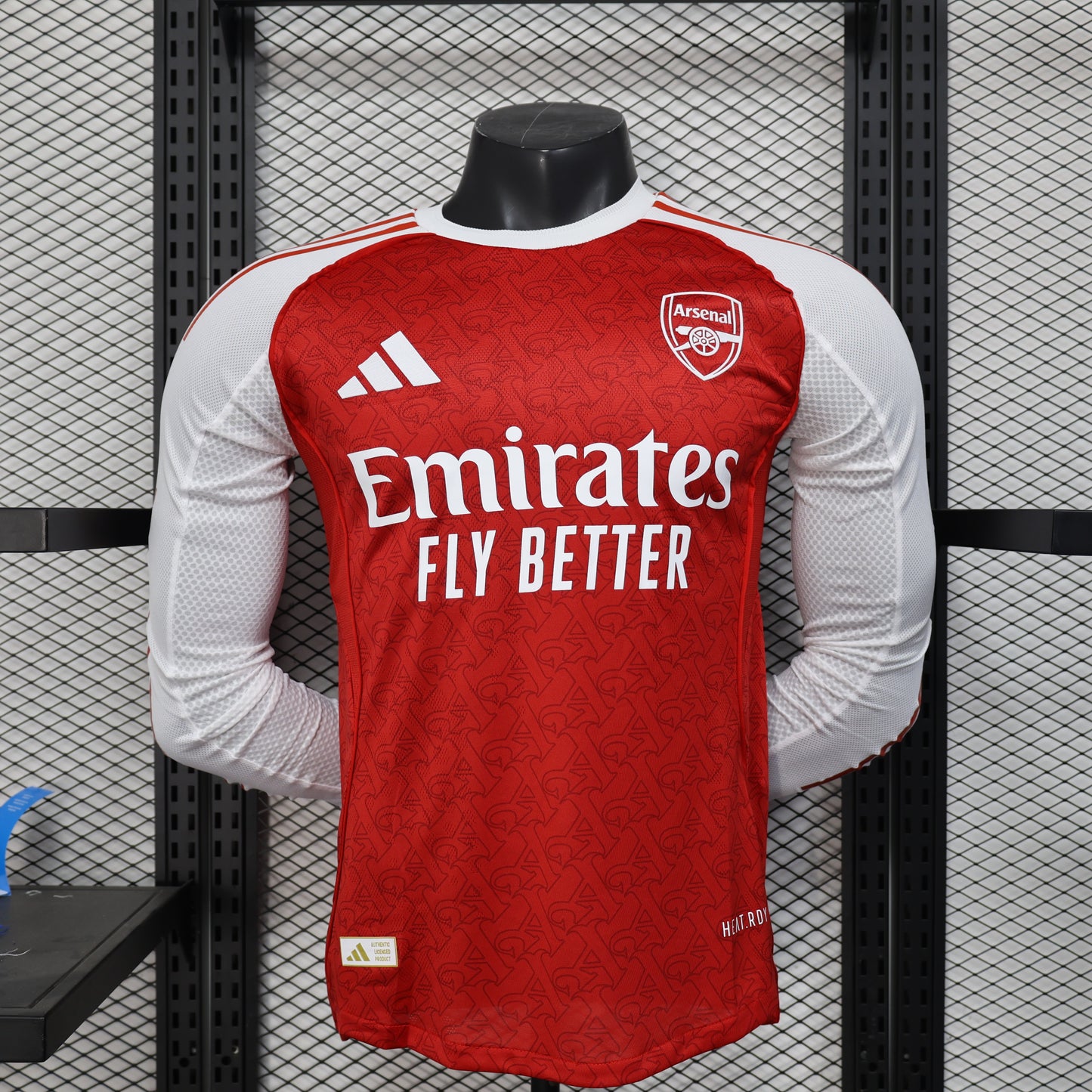 2025-26 Arsenal FC Home Kit Long Sleeve