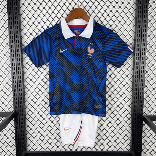 2026 France Home World Cup Kit Kids Size