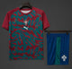 2026 Portugal Pre-Match Kit Red (With Shorts)