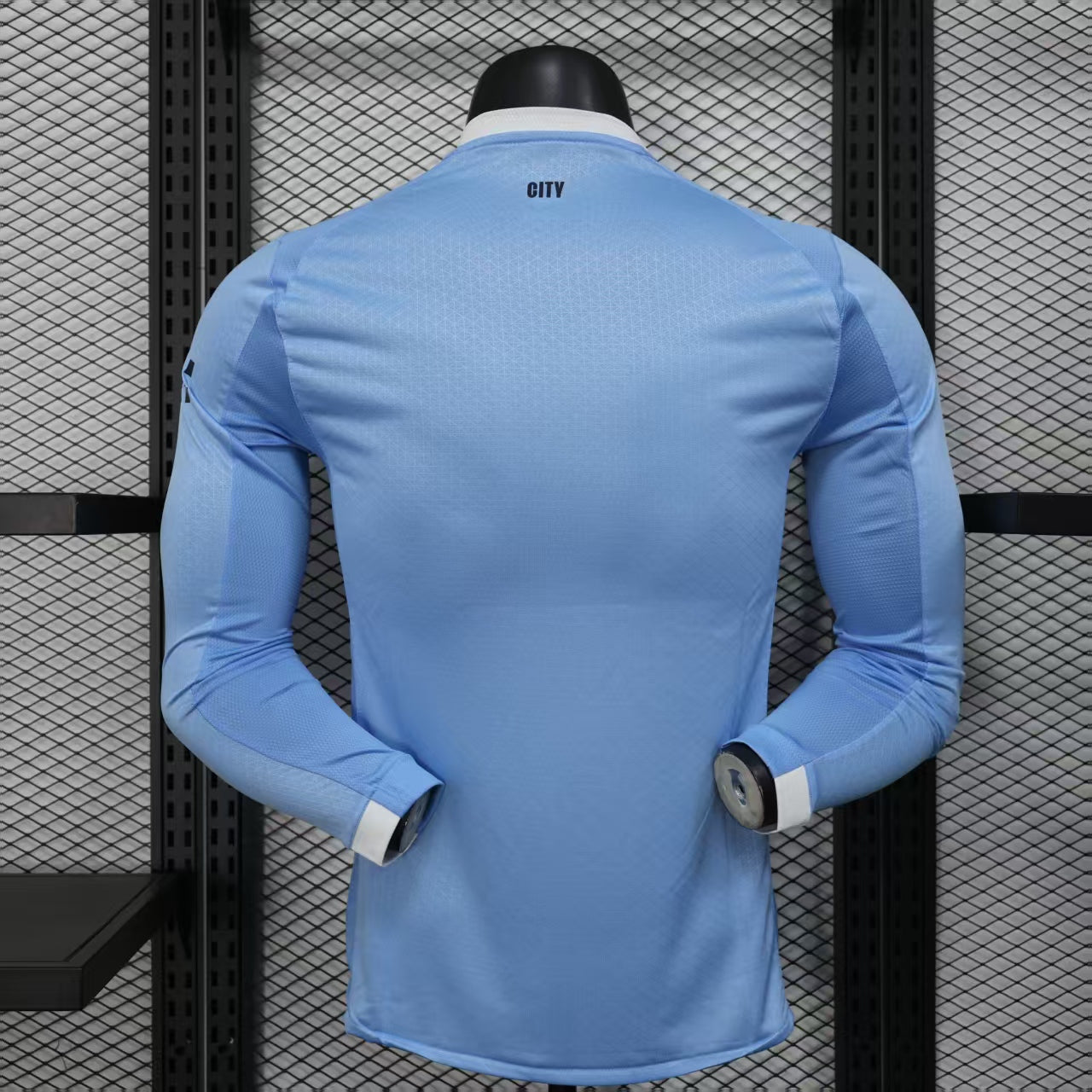 2025-26 Manchester City Home Kit Long Sleeve
