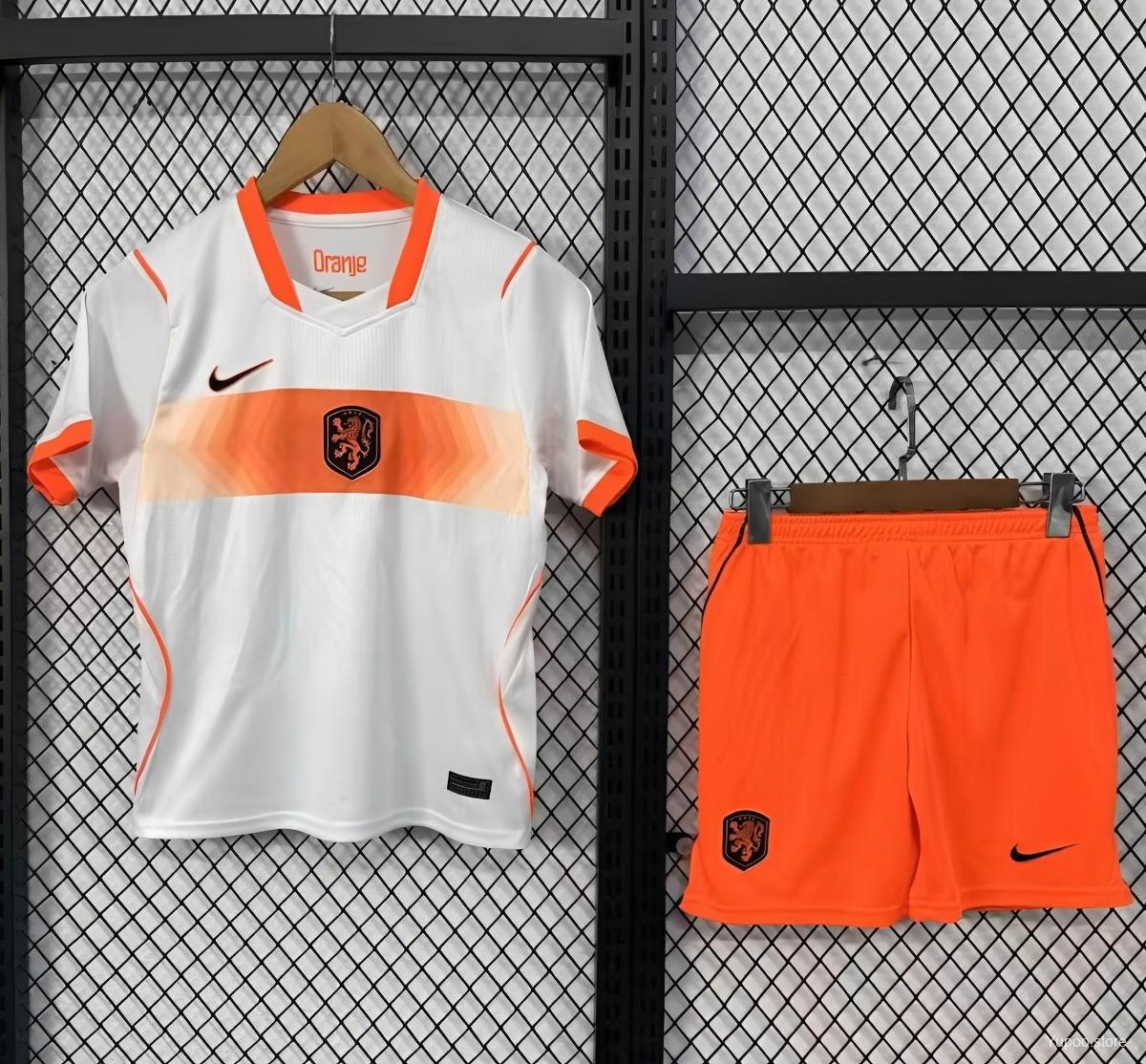 2026 Netherlands Away World Cup Kit Kids Size