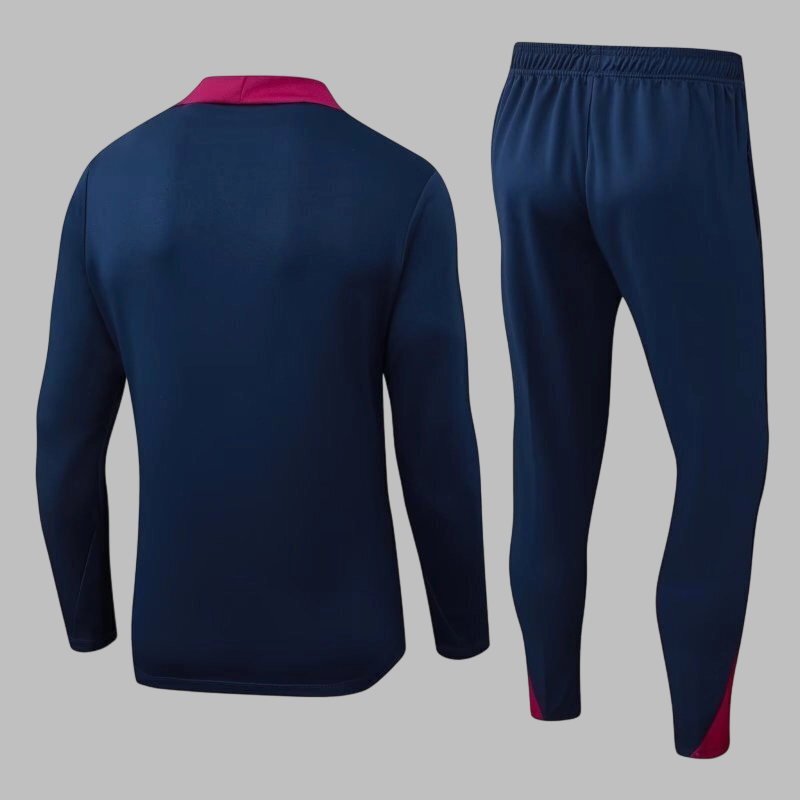 2025-26 Barcelona Quarter Zip Training suit/tracksuit 2