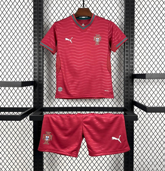 2026 Portugal Home World Cup Kit Kids Size