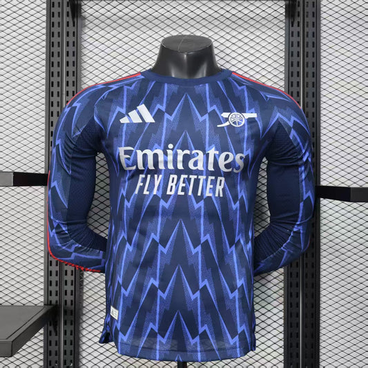 2025-26 Arsenal FC Away Kit Long Sleeve