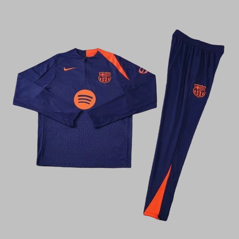 2025-26 Barcelona Quarter Zip Training suit/tracksuit 3
