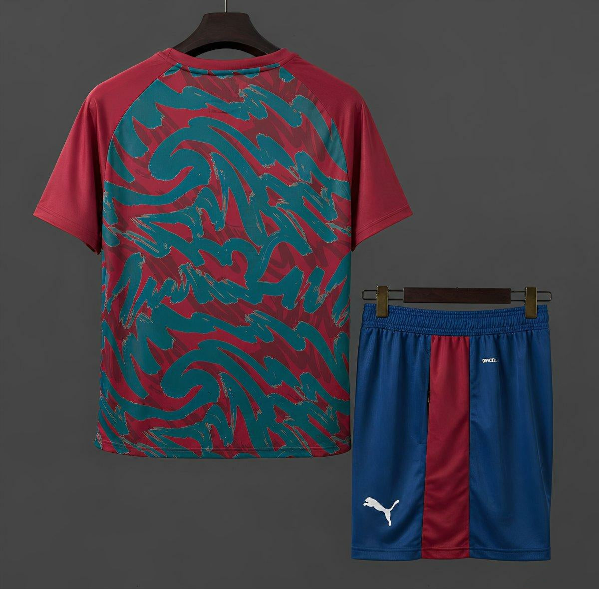 2026 Portugal Pre-Match Kit Red (With Shorts)